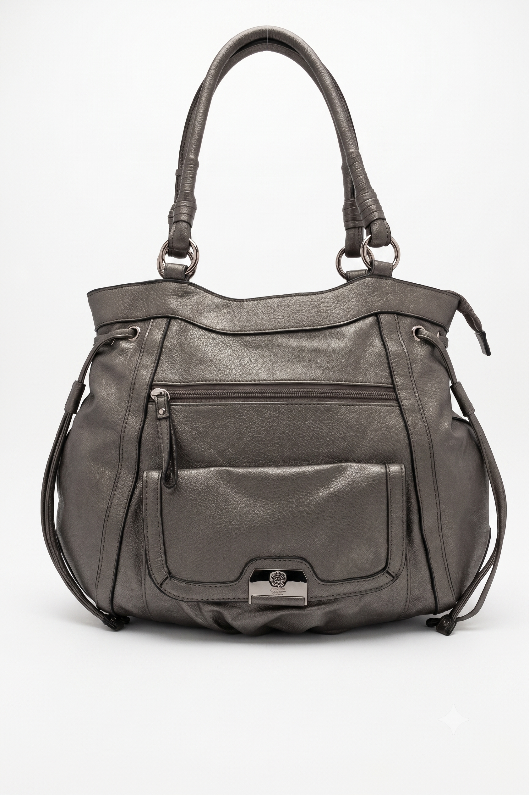 ROSETTI PEWTER PURSE W/ UMBRELLA
