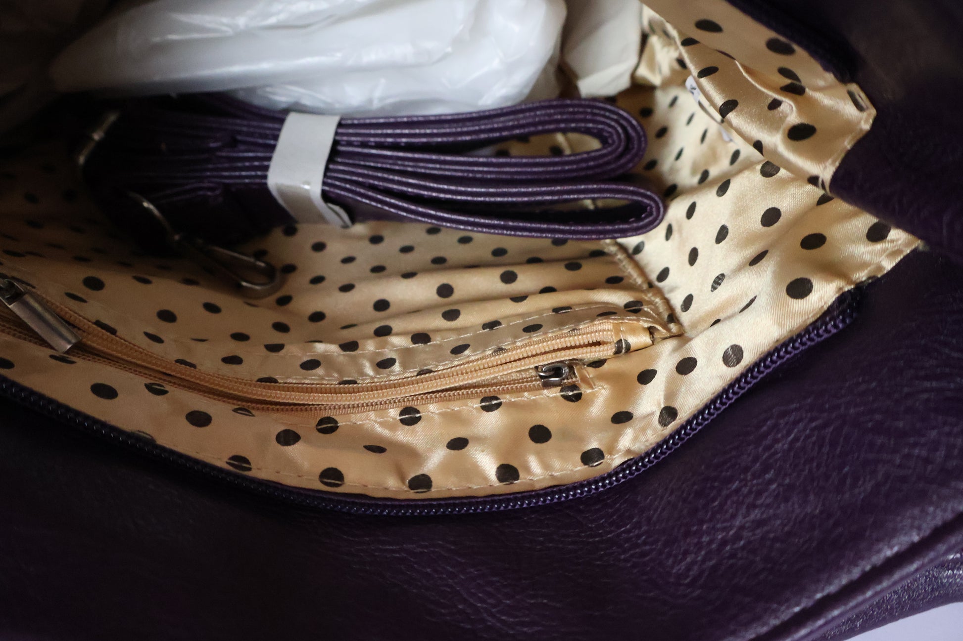 UPTOWN GLAM PURPLE BAG-3