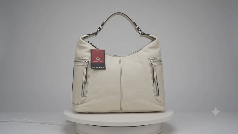 EITENNE AIGNER WHITE GENUINE LEATHER-3