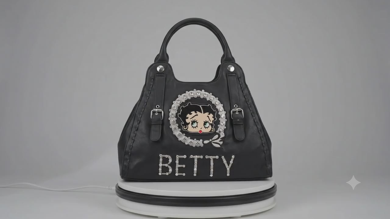 BLK BETTY BOOP RHINESTONE FACE RETIRED-3