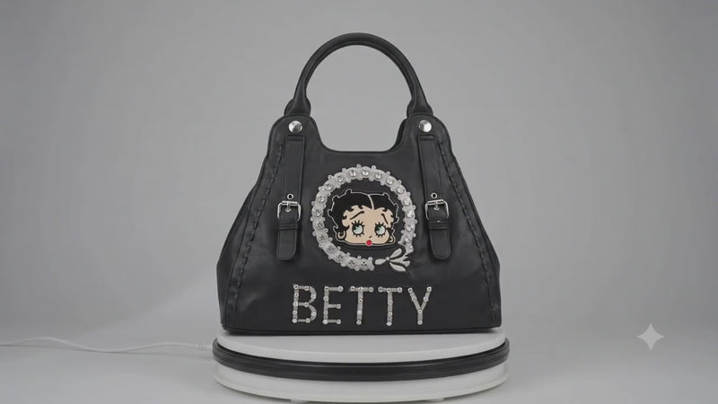 BLK BETTY BOOP RHINESTONE FACE RETIRED-3